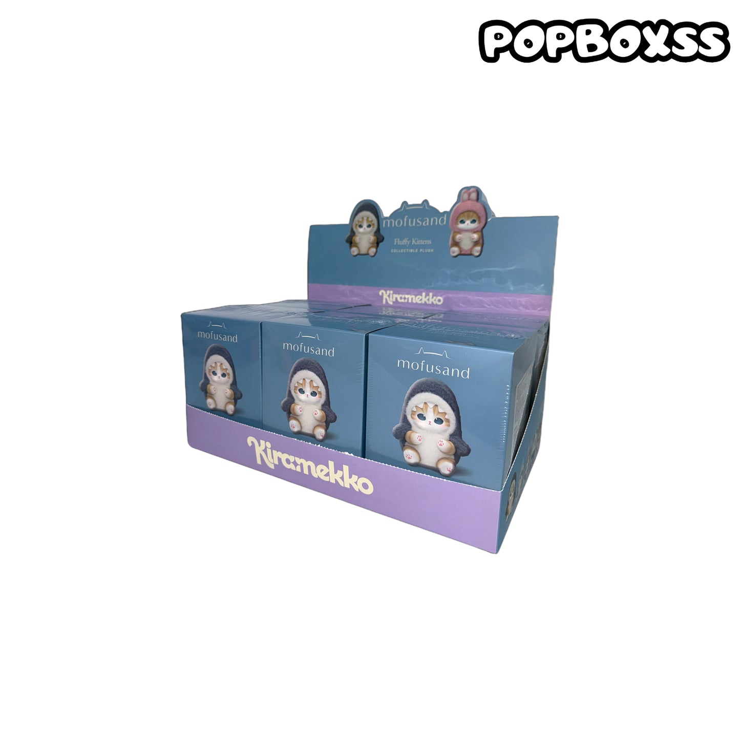 Mofusand Kiramekko Fluffy Kittens Series Plush Blind Box