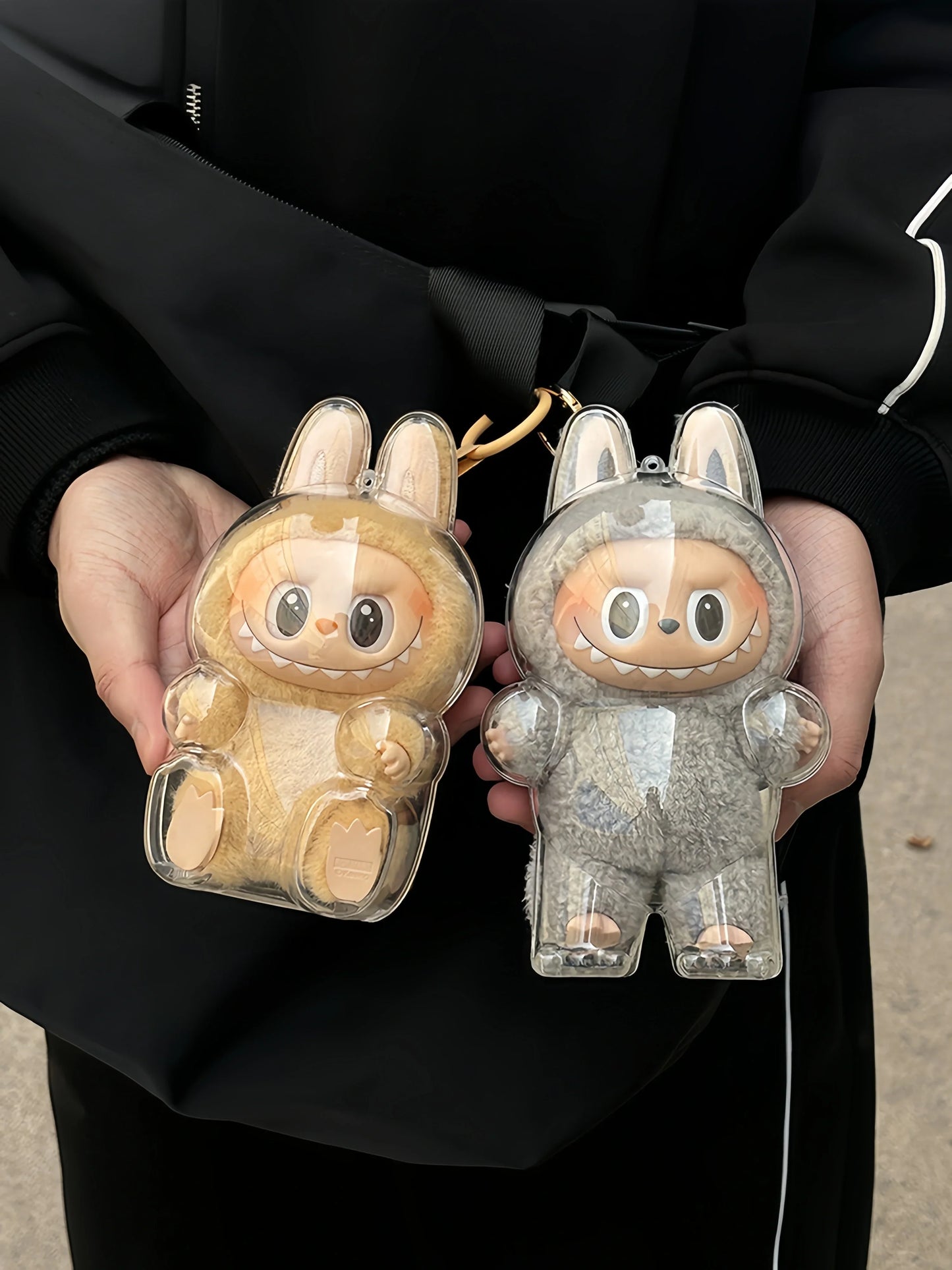 POP MART The Monsters Have a Seat Series Plush Pendant Acrylic Protector