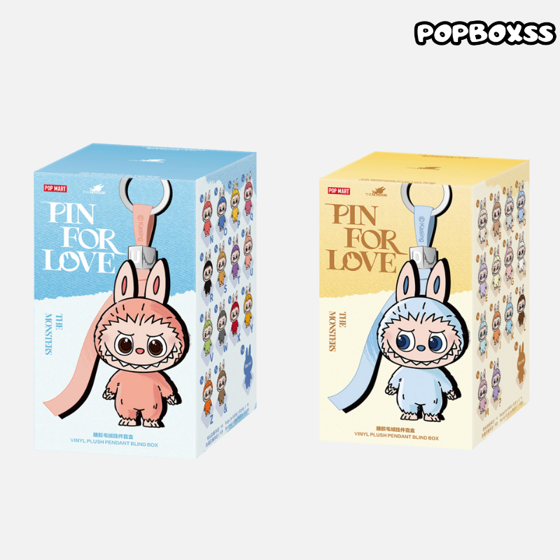 POPMART LABUBU pin and love 1 random style(A or B)
