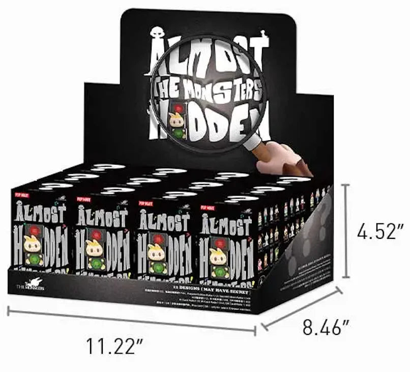 The Monsters LABUBU Almost Hidden Series Figures. Blind Box