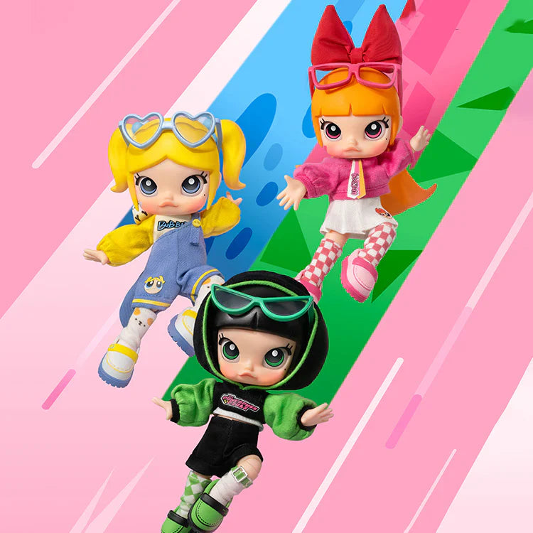 MOLLY x The Powerpuff Girls Series Action Figures. Blind Box