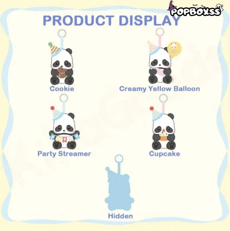 Panda Roll Party Series Plush Blind Box