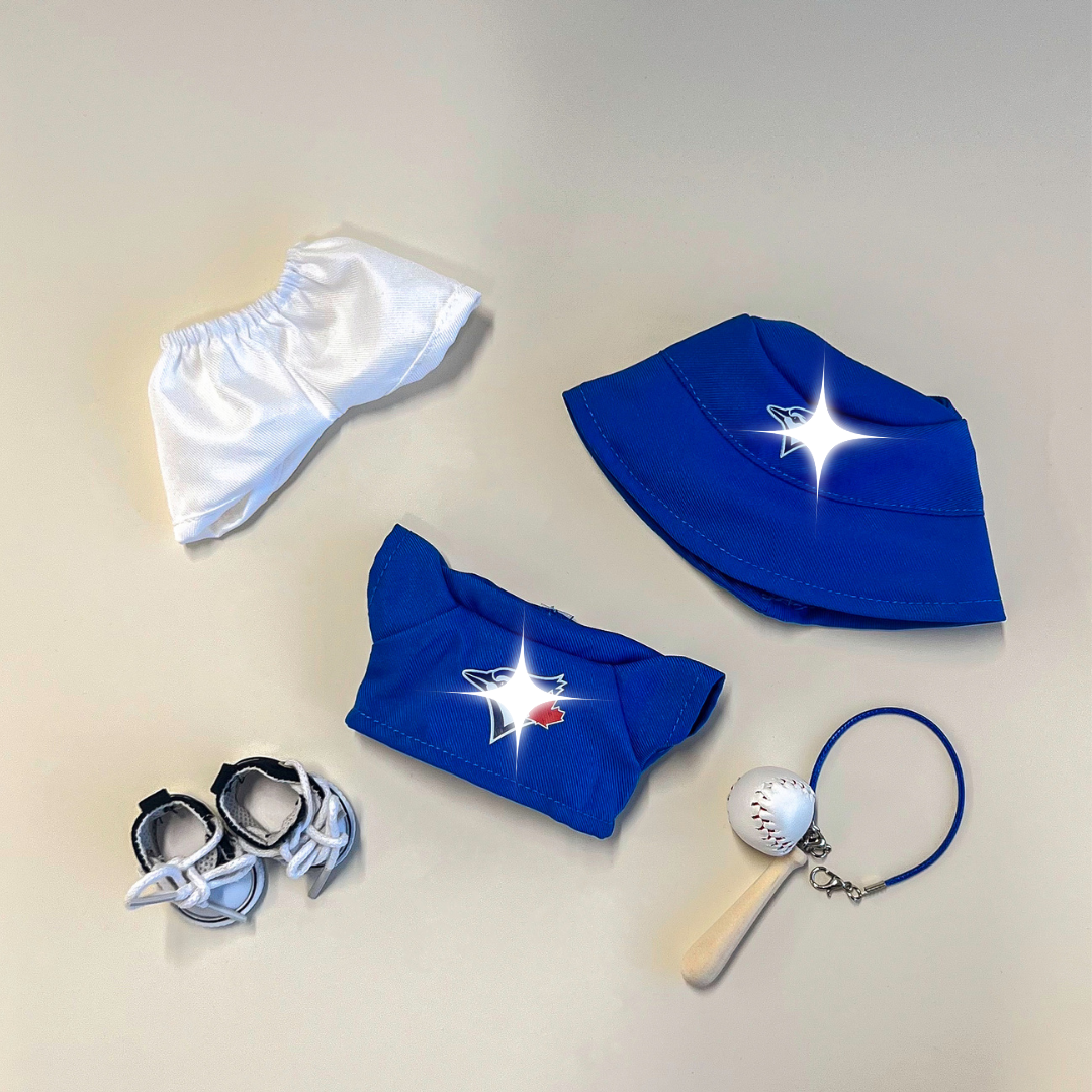 Labubu Baseball Outfit Set – TBJ Blue