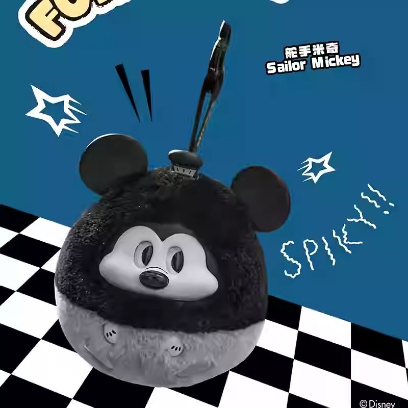 DSN-Mickey Fun Crash Series Vinly Plush Pendant Dolls. Blind Box
