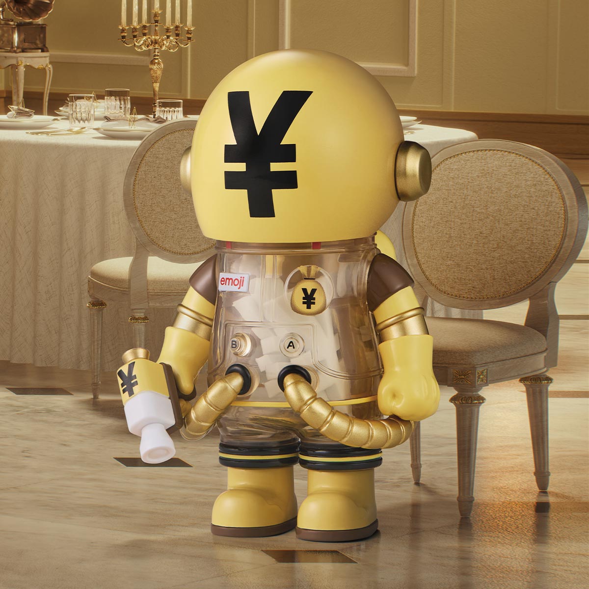 MEGA SPACE MOLLY 100% × emoji? Series Figures. Blind Box