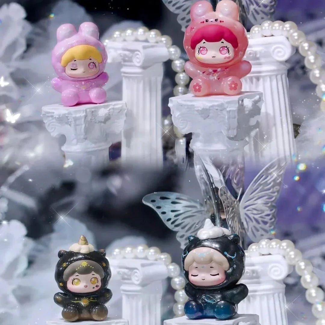 Baobao's Zodiac Pet Series Mini Beans Figures. Blind Box