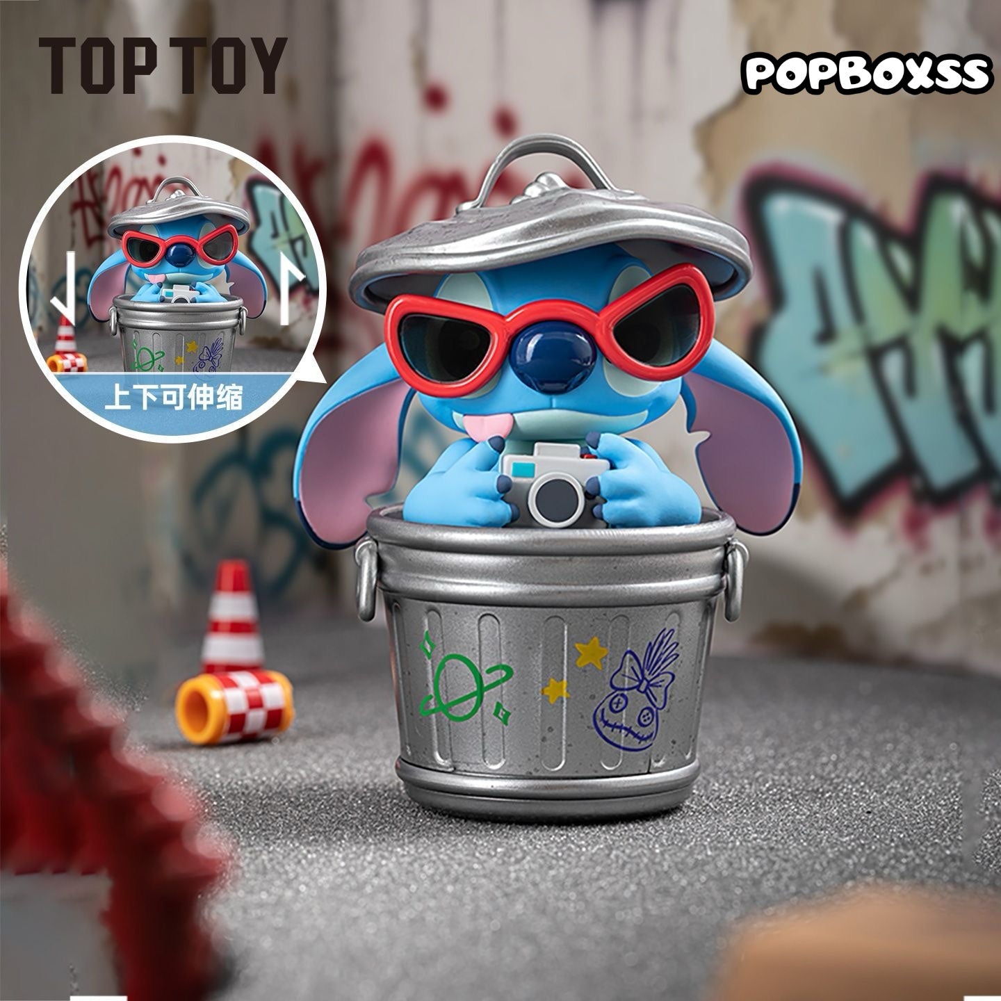 TOP TOY Disney Stitch City Adventure Series Blind Box