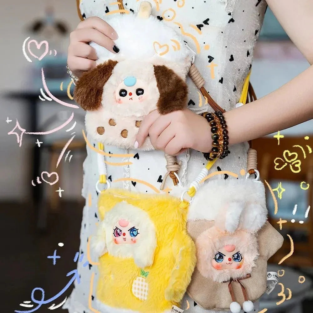Baby Three-Phone Bag Plush Blind Box