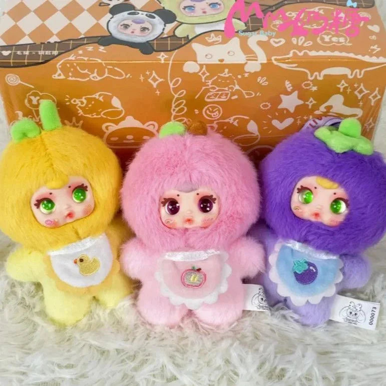 MM Milk Candy Cololful Fruit Series Plush Pendant Blind Box
