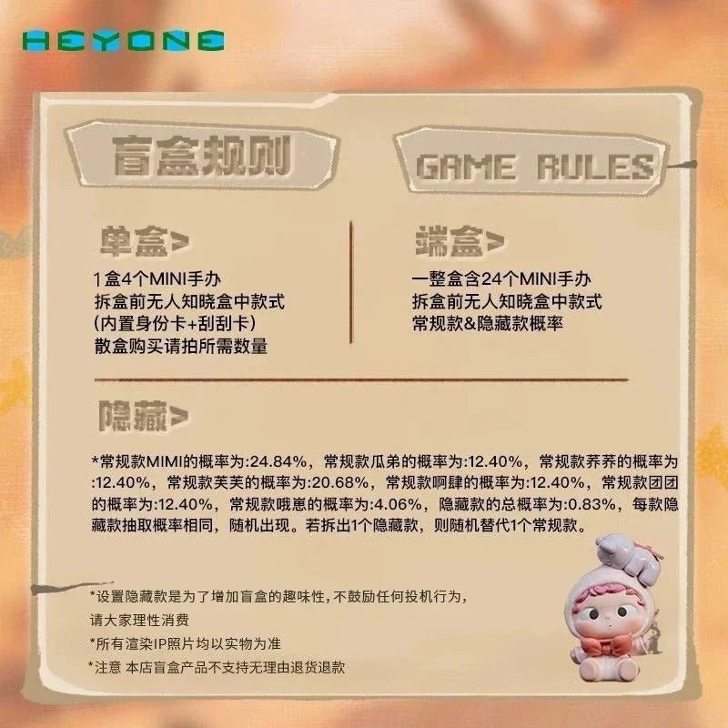 Huntstar Map Series Mini Blind Box【Heyone Beans V5】