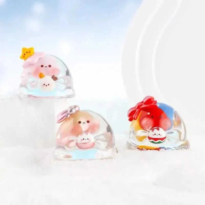 Heydolls Bubble Eggs Winter Gift Mini Series PVC Figures. Blind Box