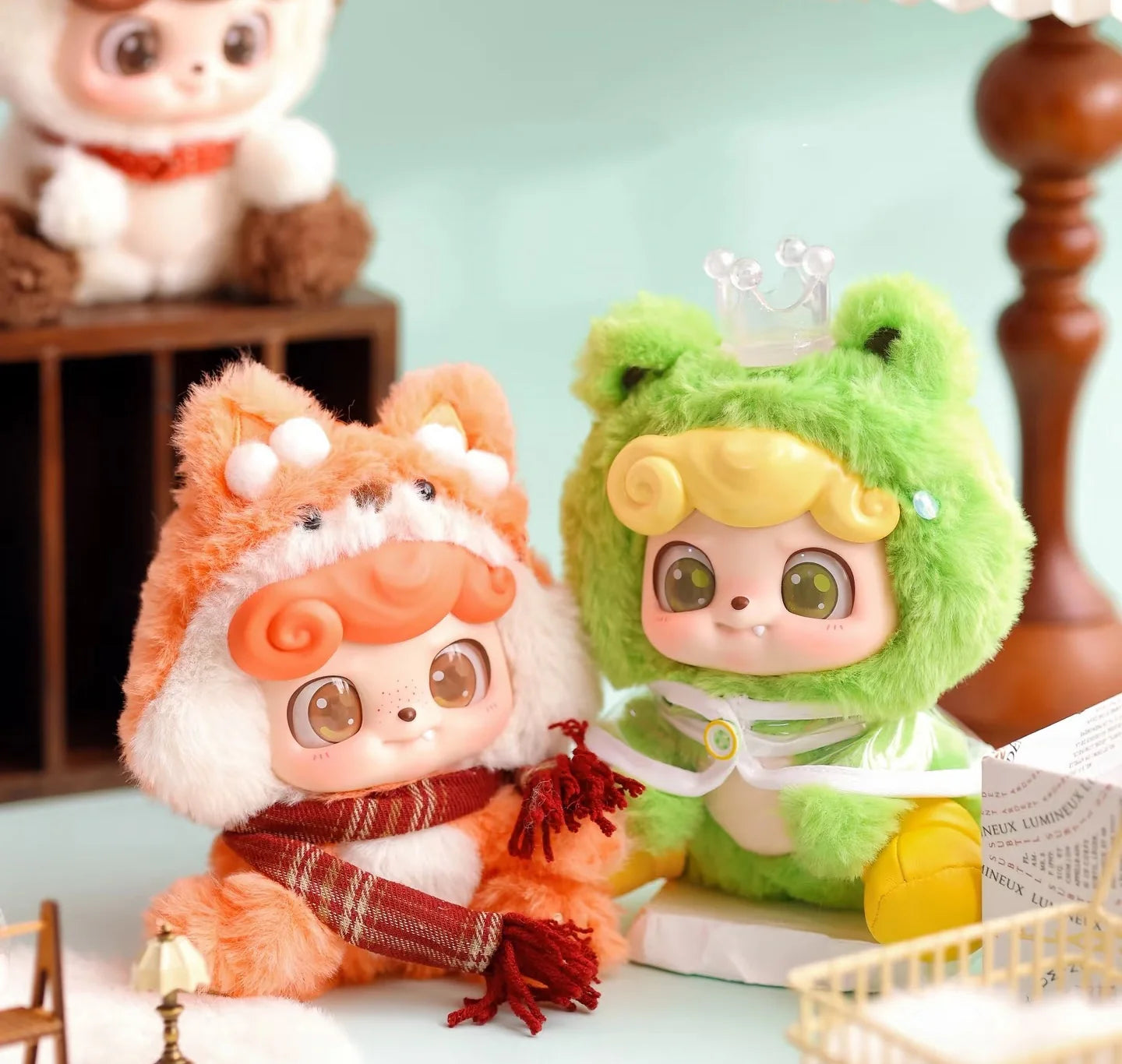 Q KID Animal Preschool Series Plush Dolls. Blind Box