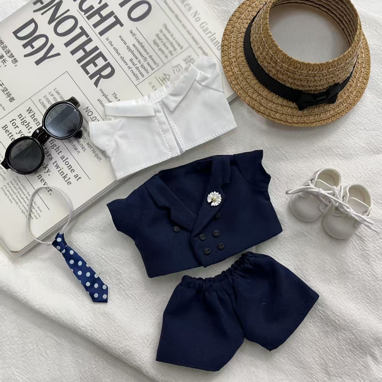 G-Dragon's same style labubu doll clothes(No doll)