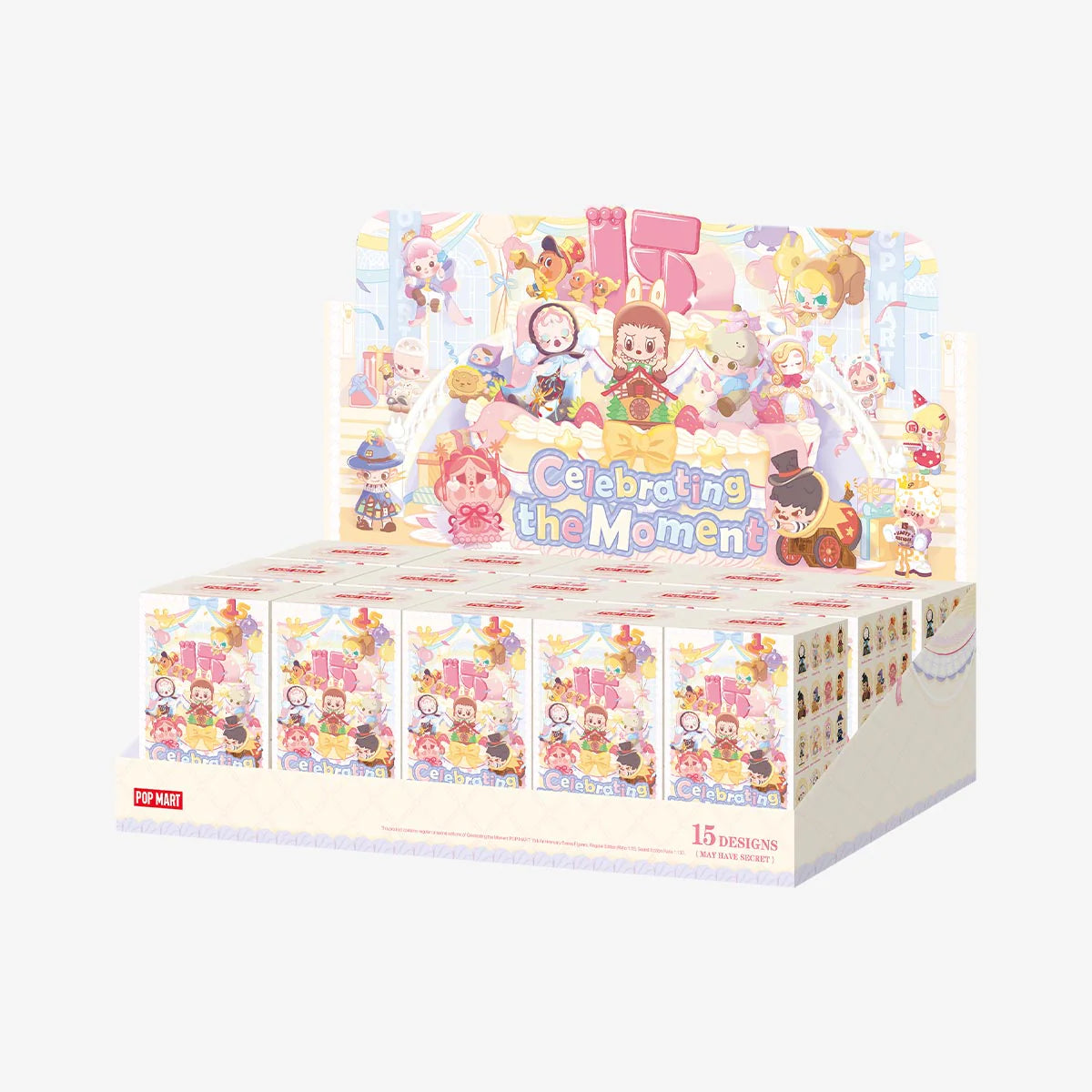 Celebrating the Moment POP MART 15th Anniversary Series Figures Blind Box