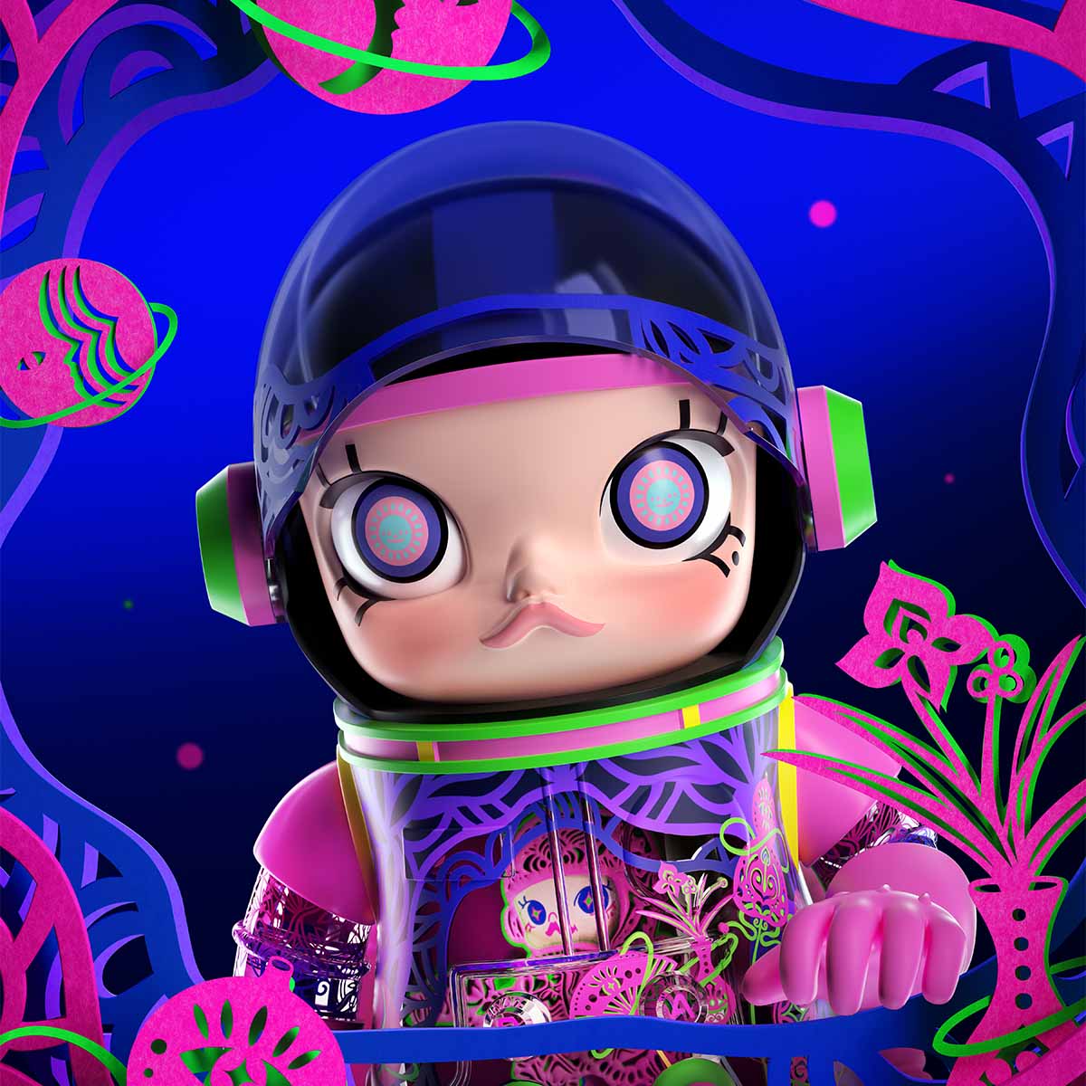 MEGA SPACE MOLLY 1000% CHEN FENWAN