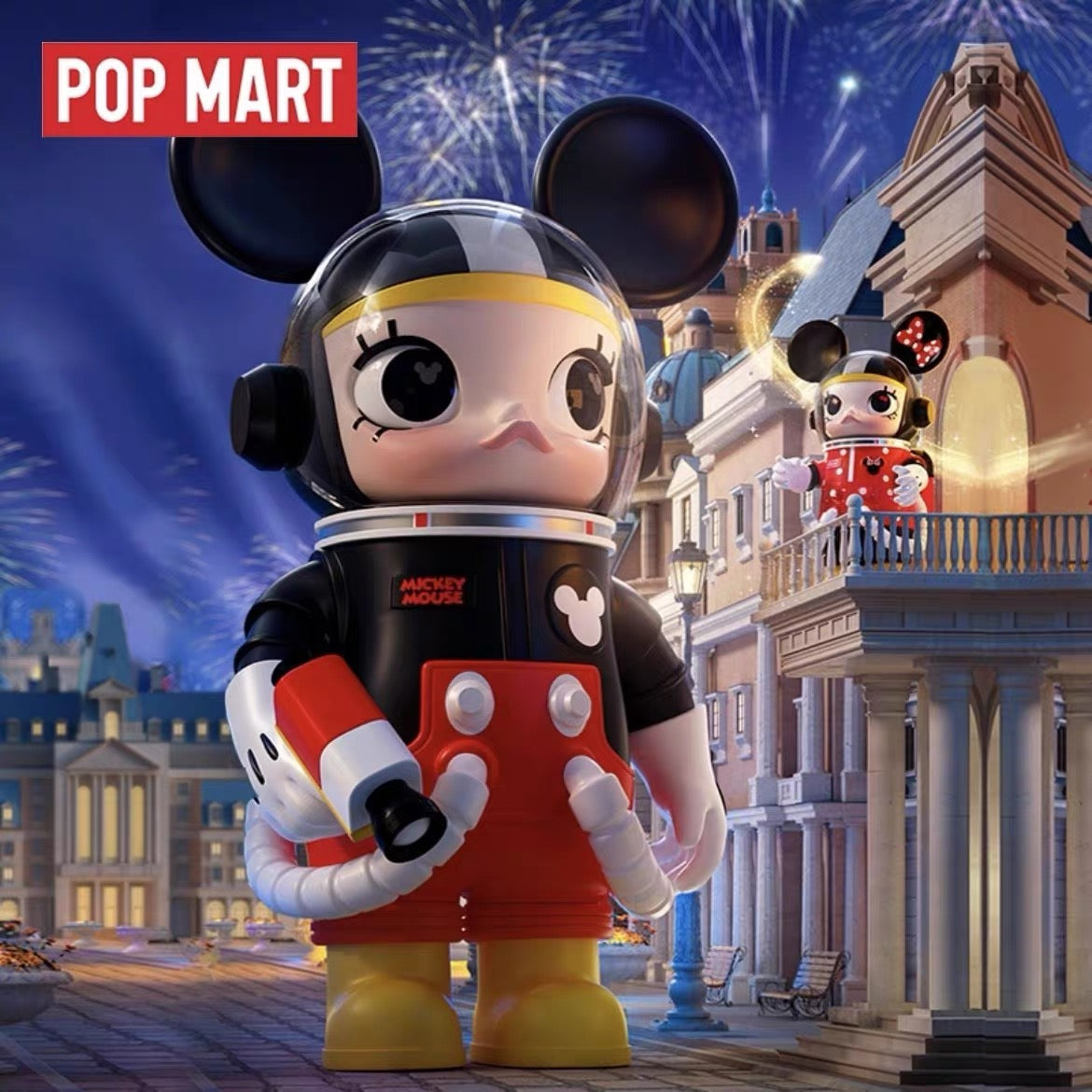 POP MART MEGA SPACE MOLLY 400% MINNIE & MICKEY Series