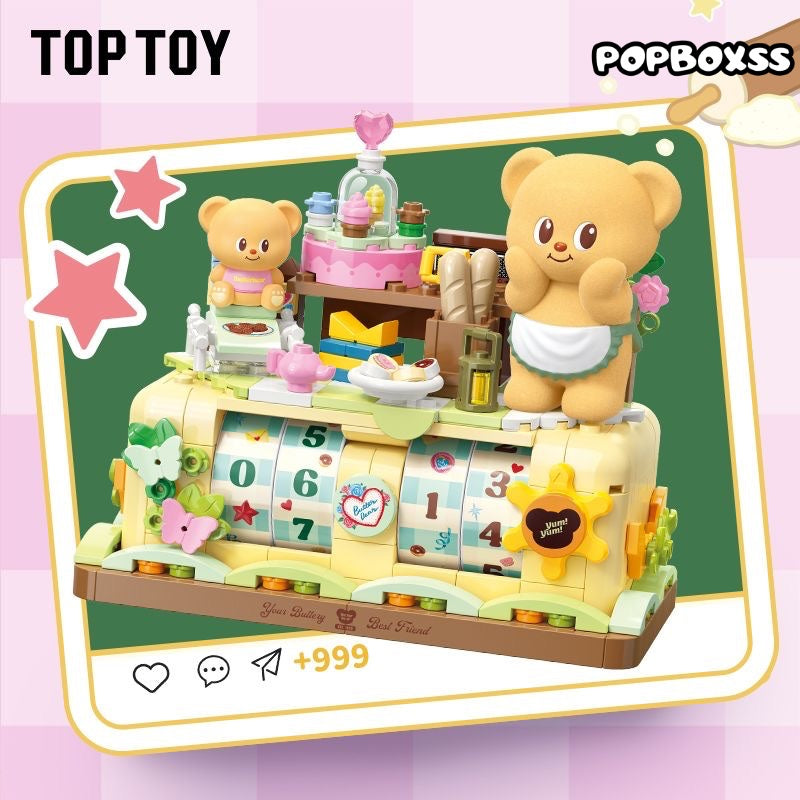 TOP TOY Butter Bear Perpetual Calendar Building Kit 350Pcs TC2059