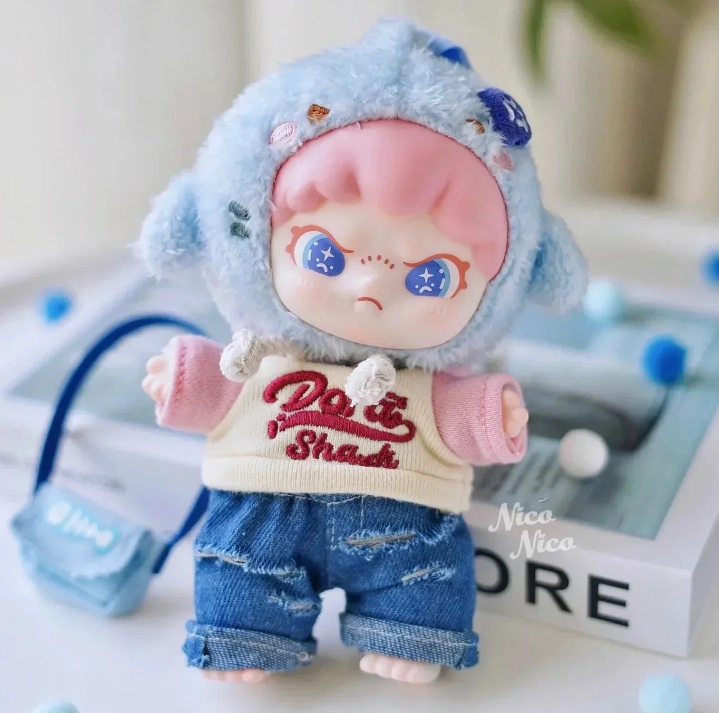 Dora Sharky Lala Girl Vinyl Plush Doll & Pendant