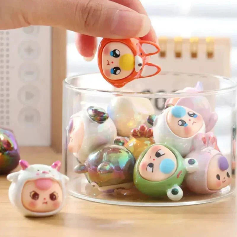 NEW PVC VERSION Baby Three MINI Animal Bean Series 3 BABY THREE Blind Box