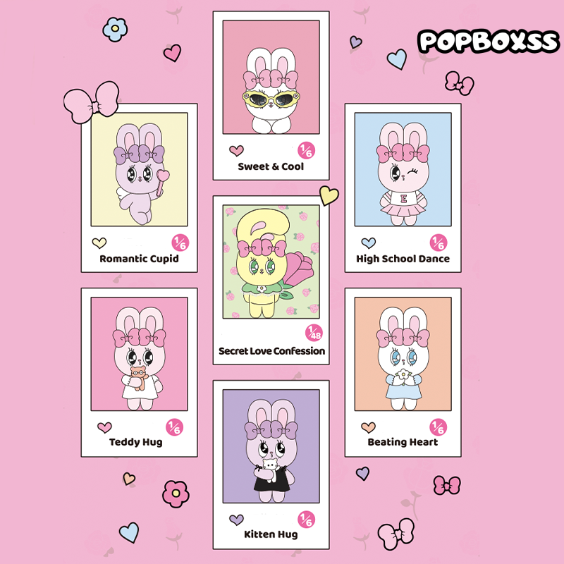 Esther Bunny Sweet Date Plush Keychain Blind Box Series