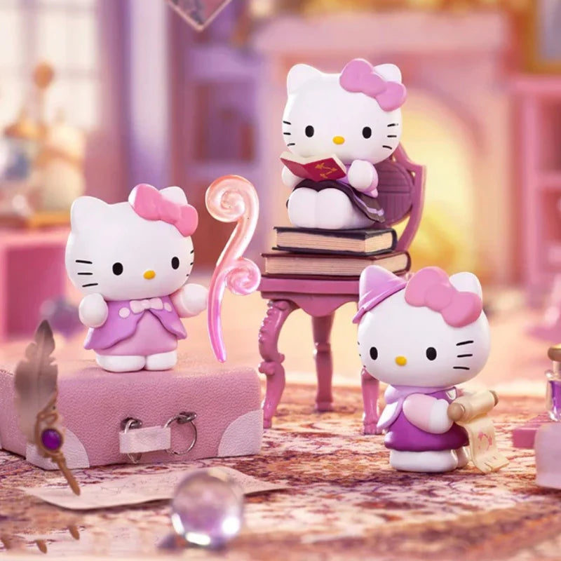 Hello-Kitty Astrology Study Series Mini Beans Figures. Blind Bag