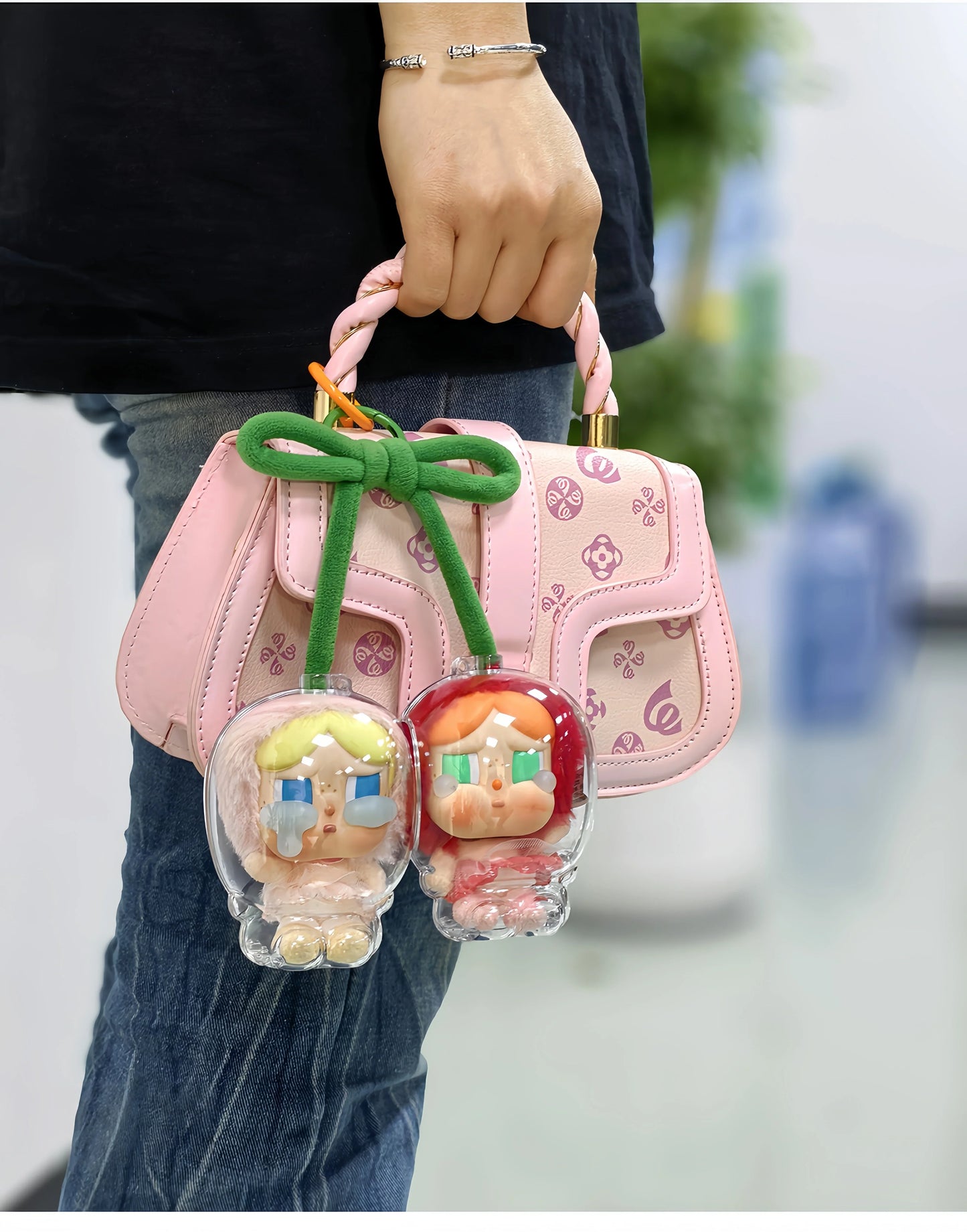 POP MART CRYBABY Crying For Love Series Acrylic Protector