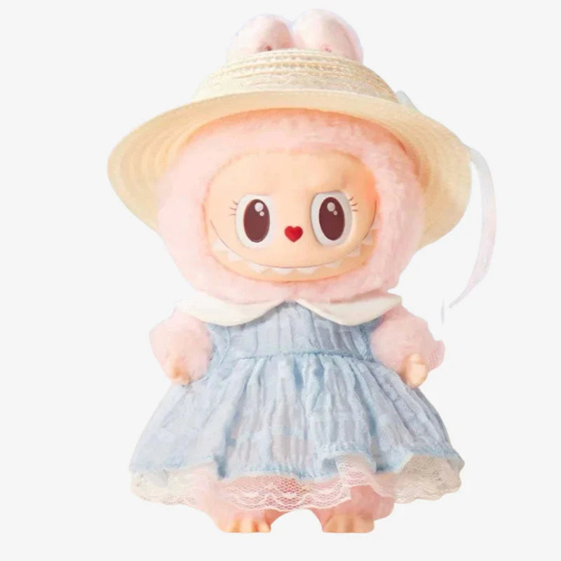 Mokoko V3 Blue Diamond Summer Party POPLAND Series Pendant Plush Doll