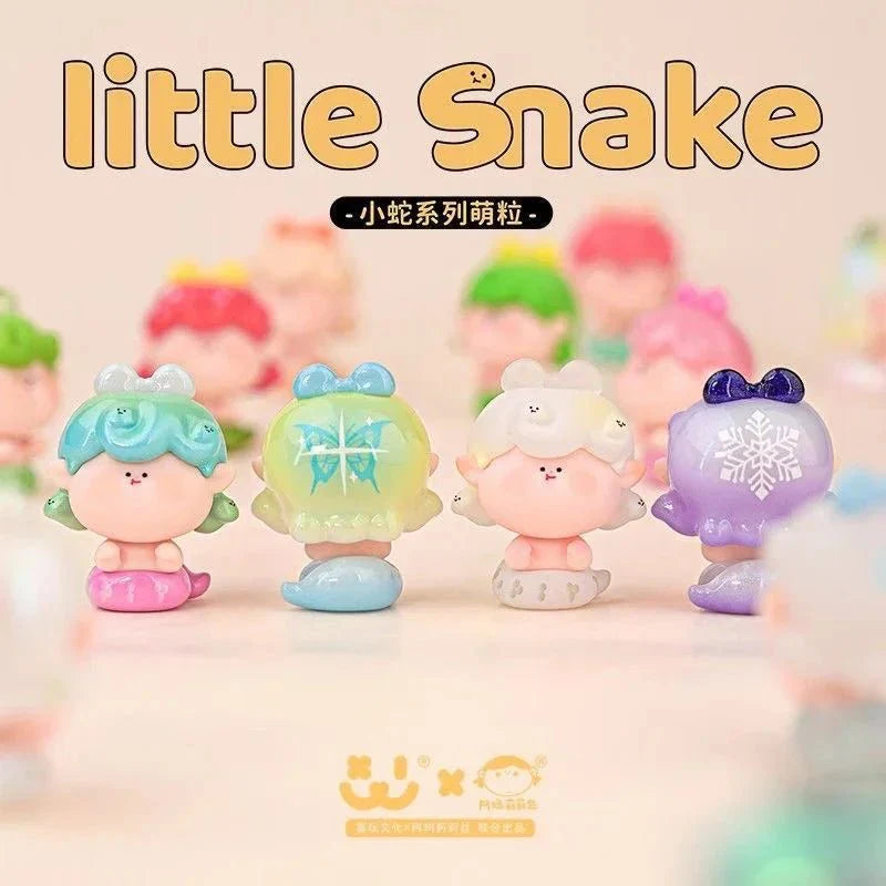 AMLLS Little Snake Mini Beans Series PVC Figures. Blind Bag