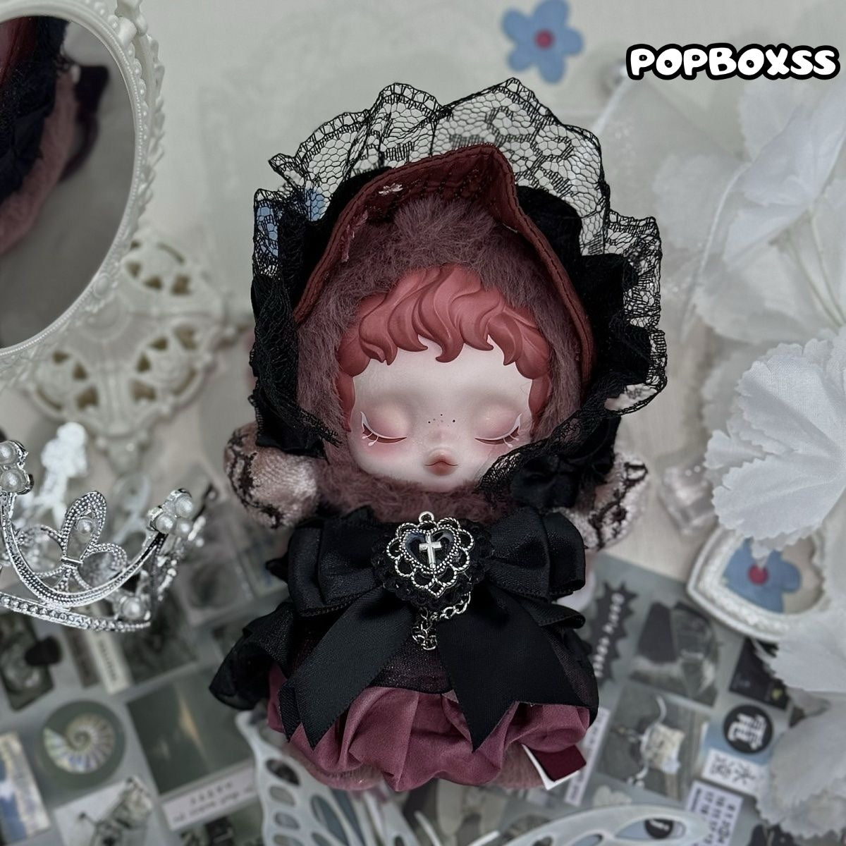 skullpanda clothes Cross Dark Metal Set (Clothing - Hairband)