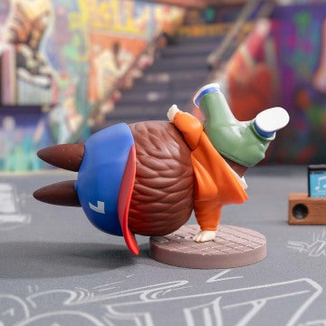 LABUBU Hip-hop Girl Figure