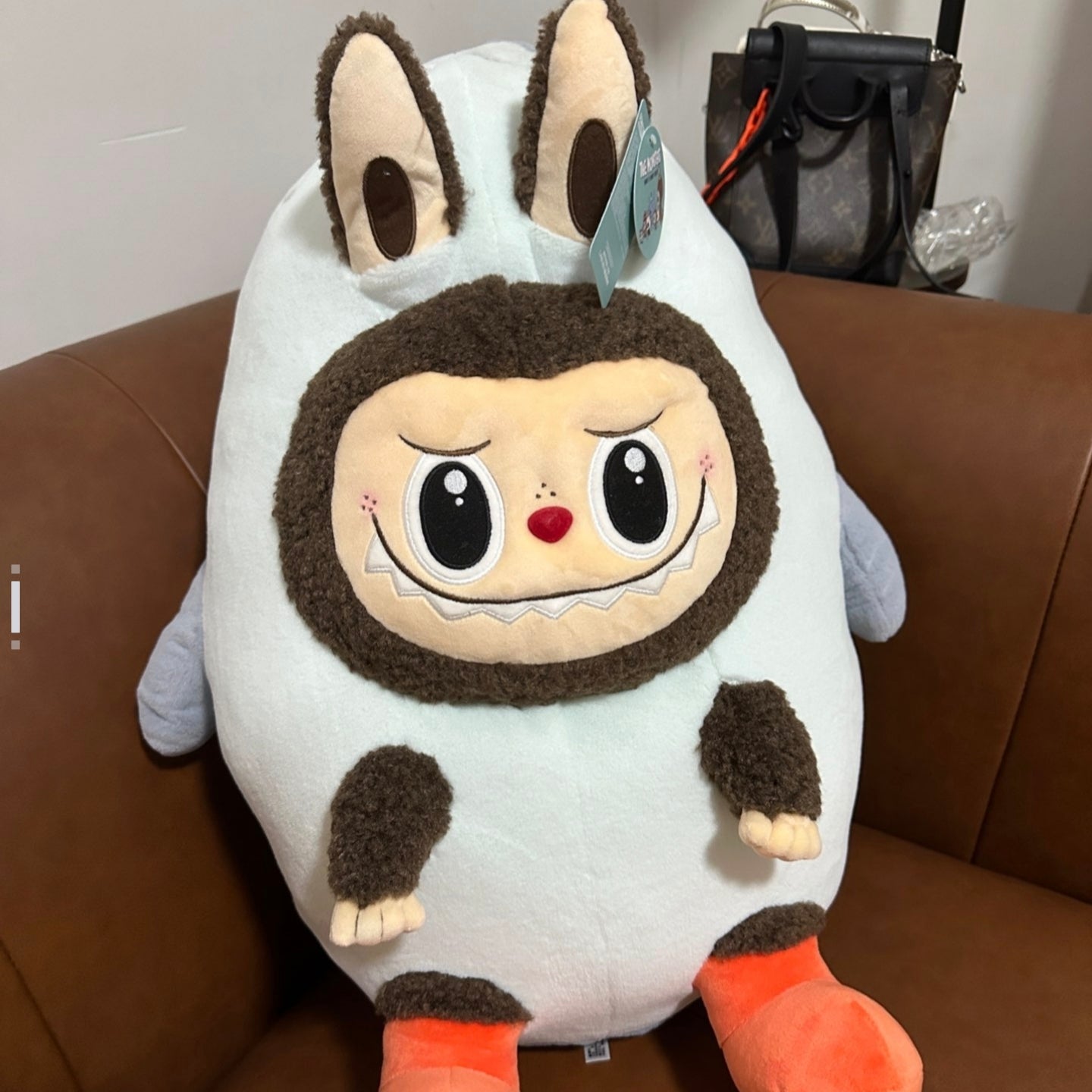 Pop Mart Beijing City Park Limited Edition labubu shark pillow accessories