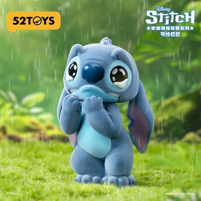 52TOYS Stitch Weird and Cute Series Fuzzy Figures. Blind Box