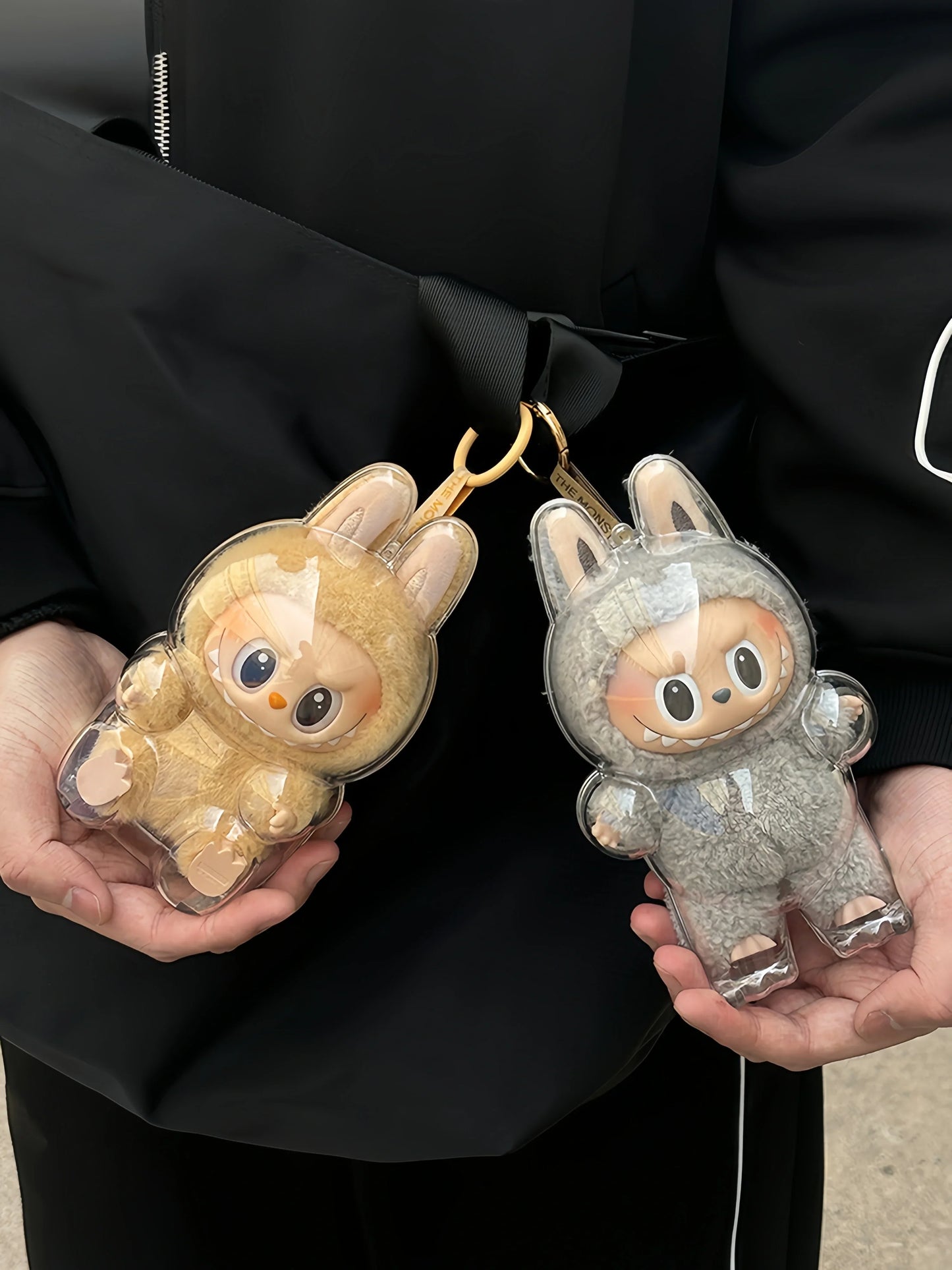 POP MART The Monsters Have a Seat Series Plush Pendant Acrylic Protector