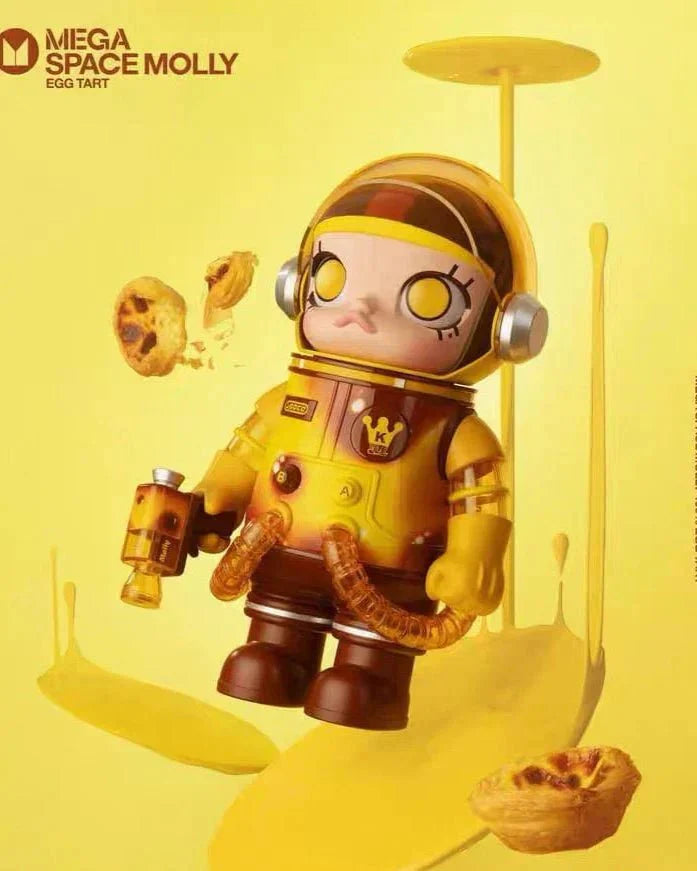 POP MART MEGA SPACE MOLLY 400% EggTart Macao Limitted