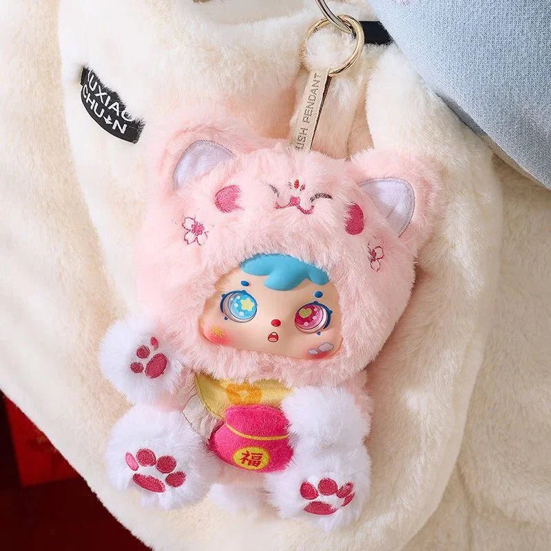 Samuel Lucky Cat Series Plush Pendant. Blind Box