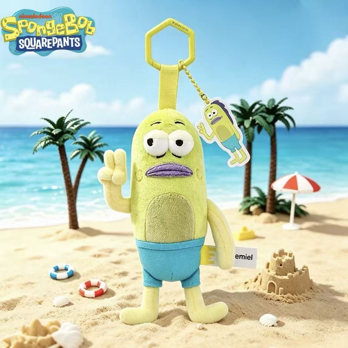 SpongeBob The residents of Bikini Bottom Plush pendant