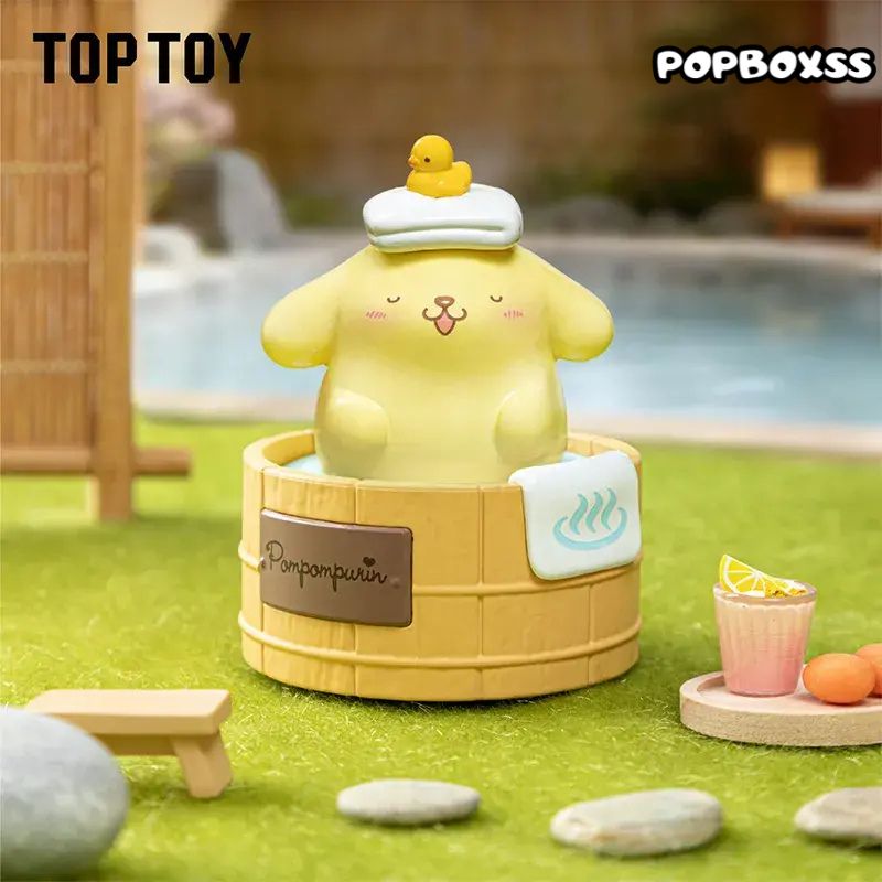 Sanrio characters Spinning Hot Spring Series Figures Blind Box