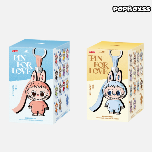 POPMART LABUBU pin and love 1 random style(A or B)
