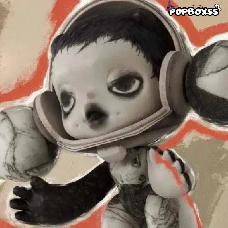 MEGA α SKULLPANDA 400% Egon Schiele