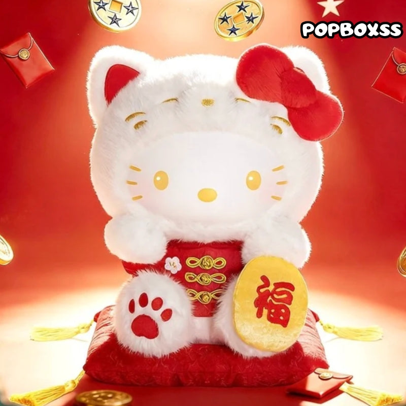 SANRIO HK Lucky Cat Series Plush Doll