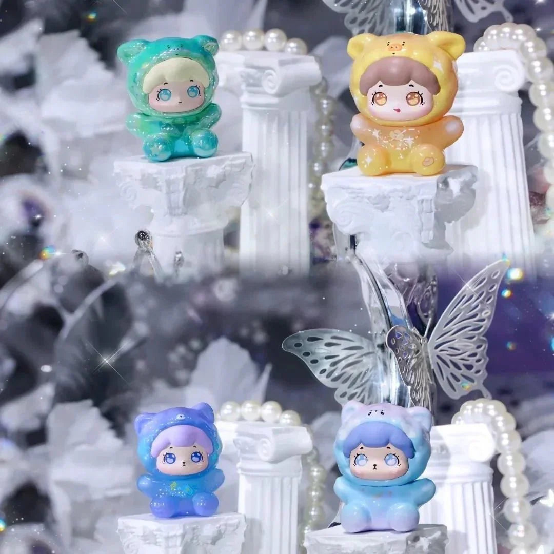 Baobao's Zodiac Pet Series Mini Beans Figures. Blind Box
