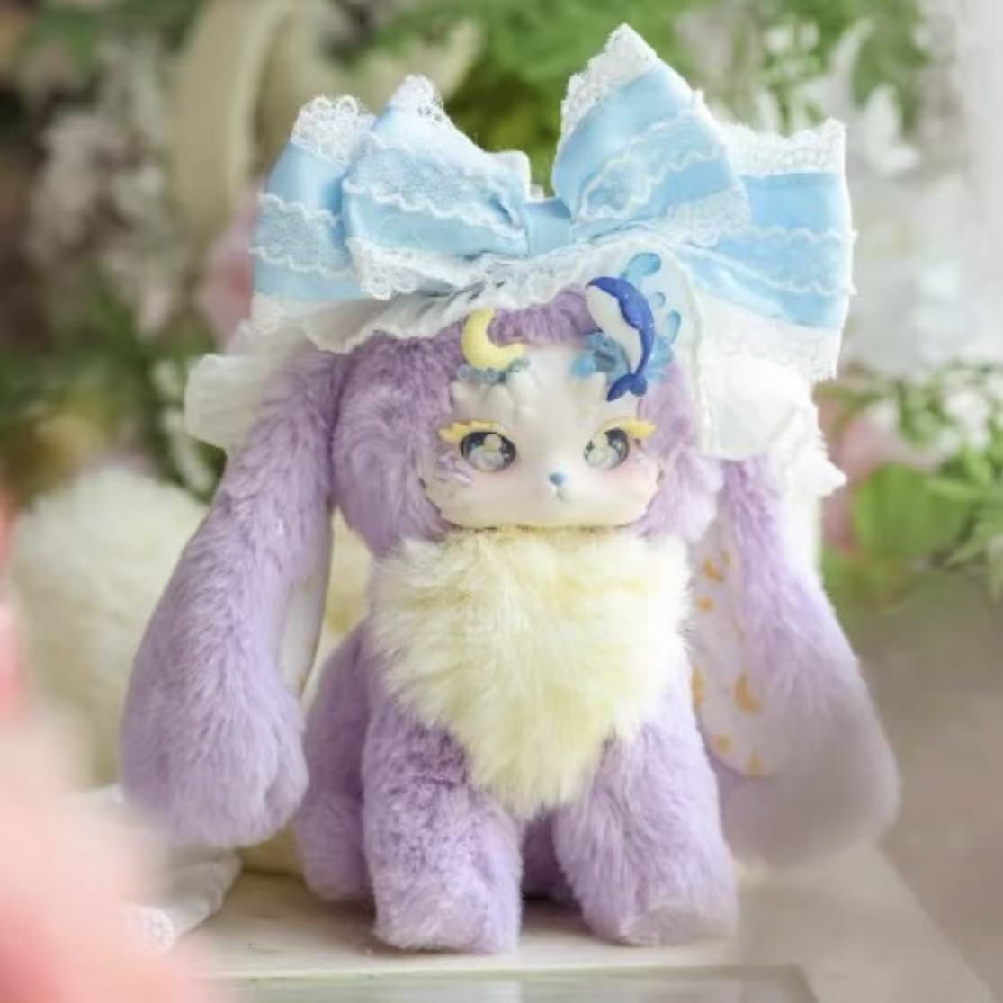 TUTULONG V6 Fluffy shore Vinyl plush pendant blind box