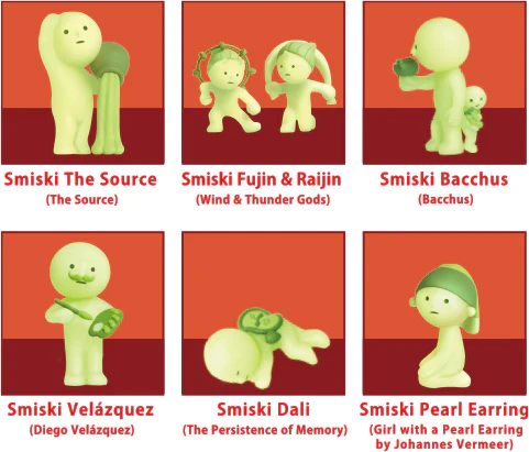 SMISKI Museum Series blind box