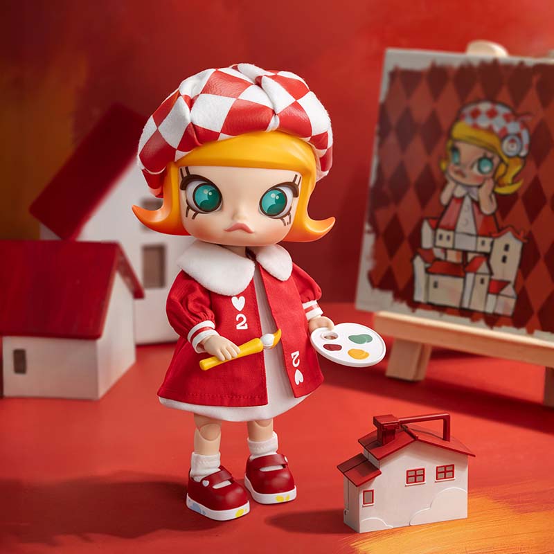 POP MART MOLLY 20th Anniversary Series 1/8 Action BJD Figure Blind Box