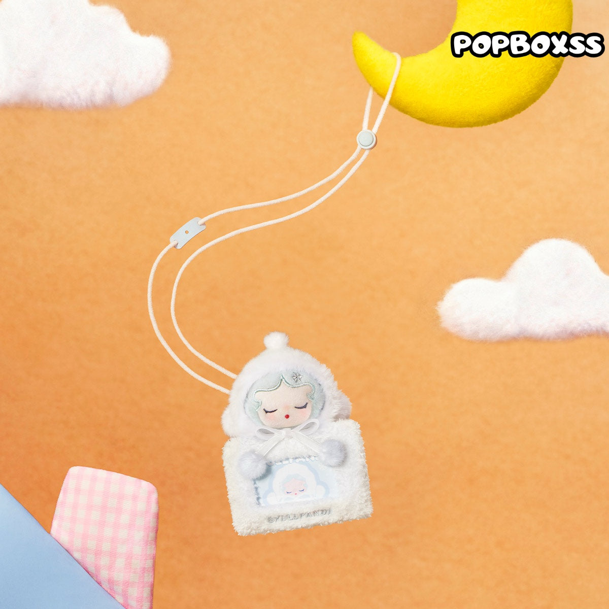 POP BEAN Fluffy & Cozy Series-Card Holder Pendant Blind Box