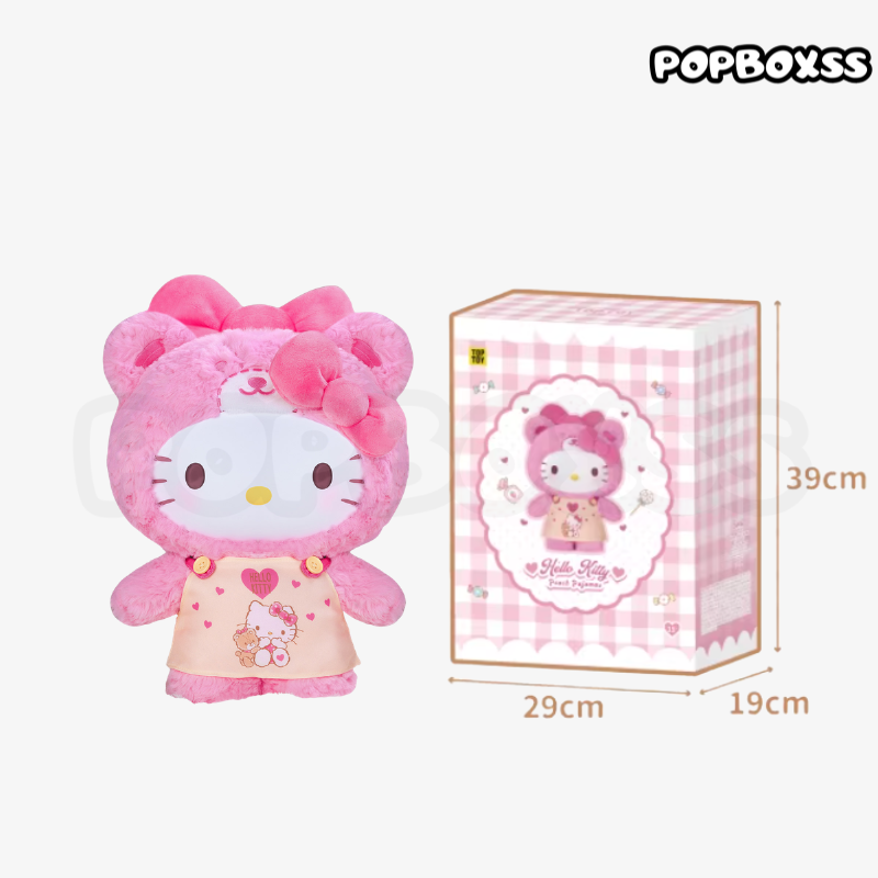 TOP TOY HELLO KITTY Caramel Pajamas peach Pajamas plush toys
