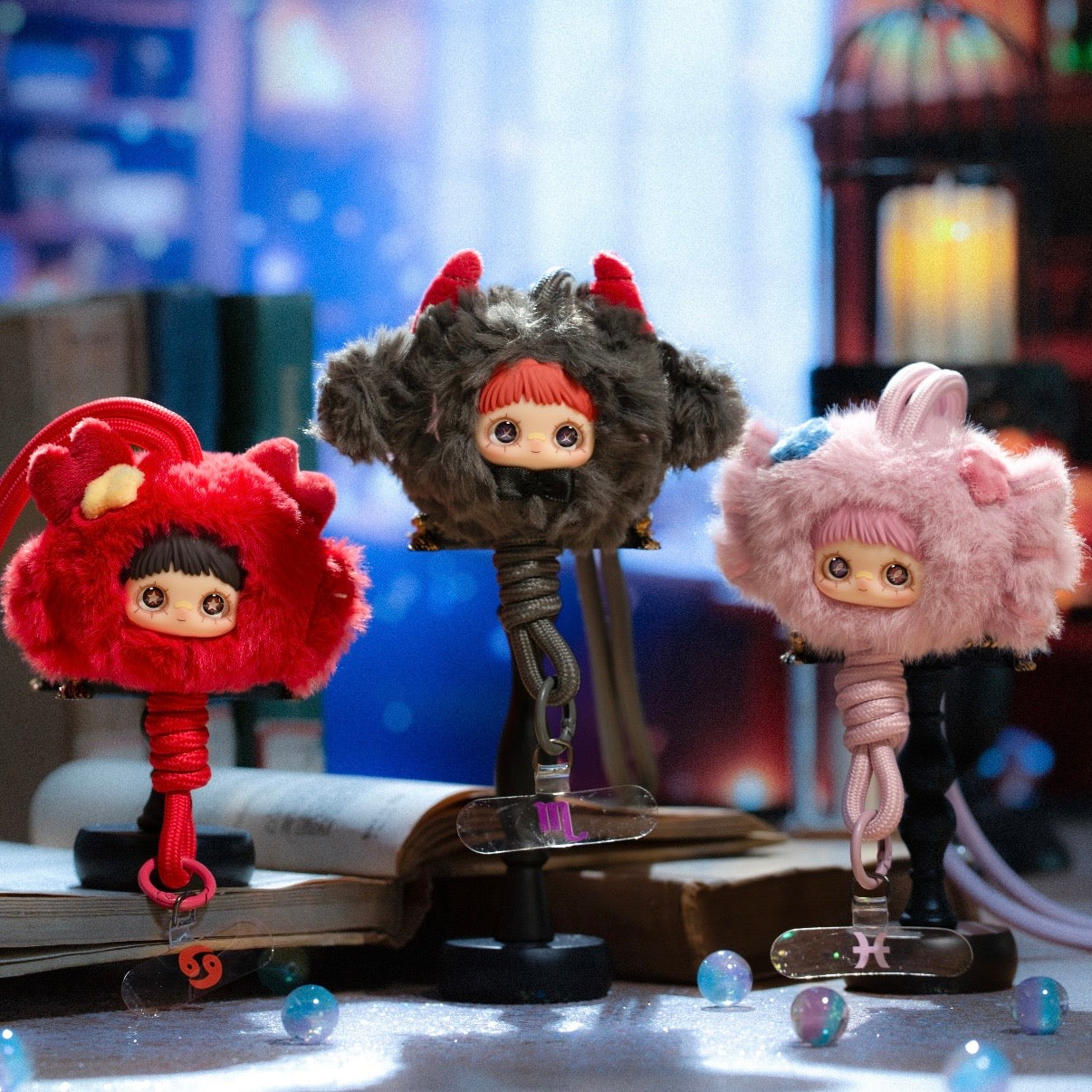 【US 3-5 Arrival】maymei twelve zodiac signs mobile phone lanyard