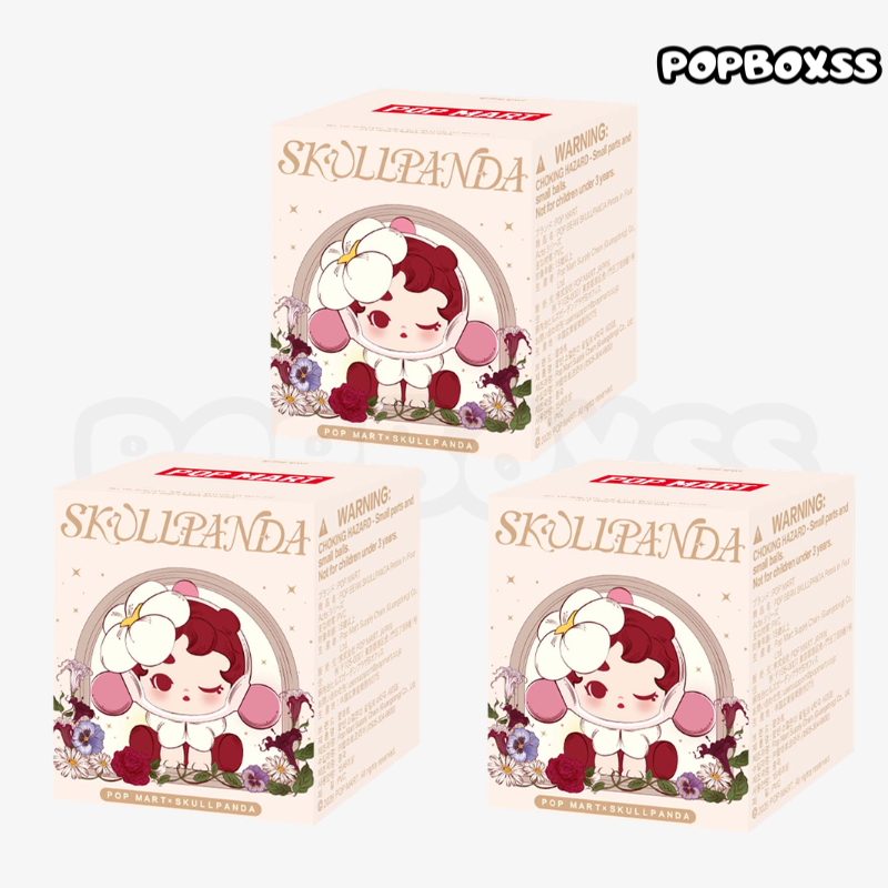 POP BEAN SKULLPANDA Petals in Four Acts Series