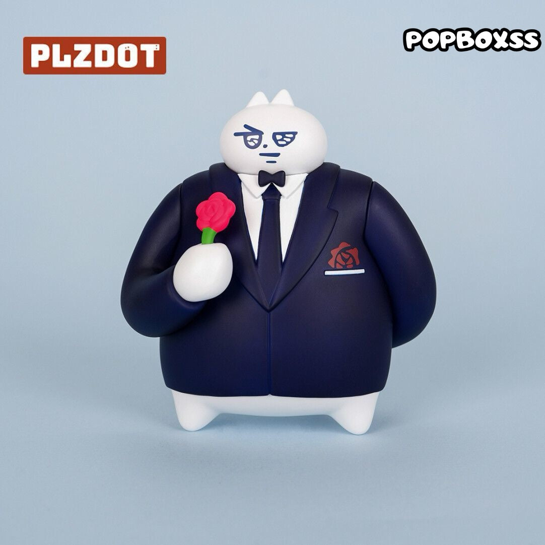 PLZDOT Bowties Cat of The Year Series Figure Blind Box