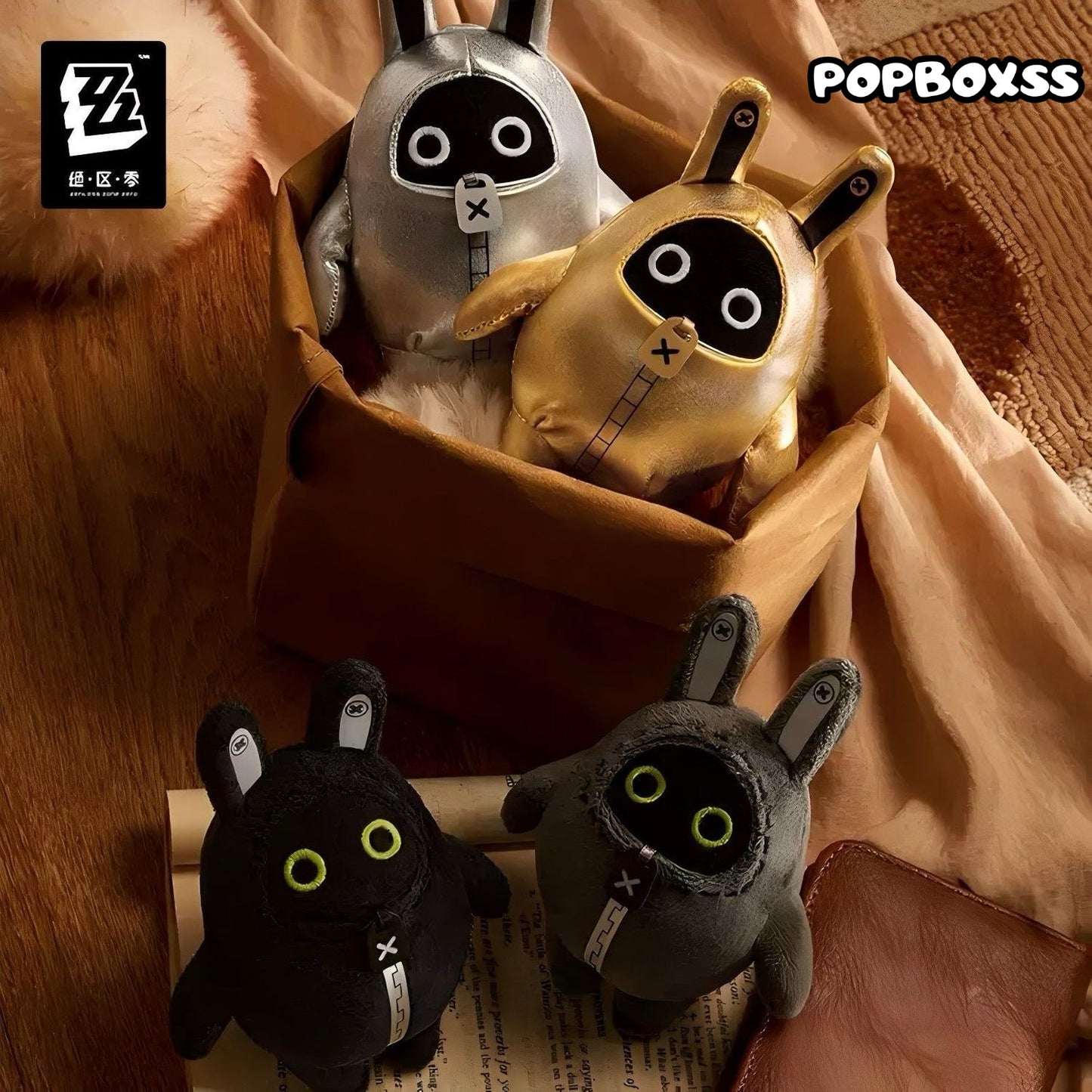 miHoYo Fluffy BangBoo Plush Keychain Blind Box